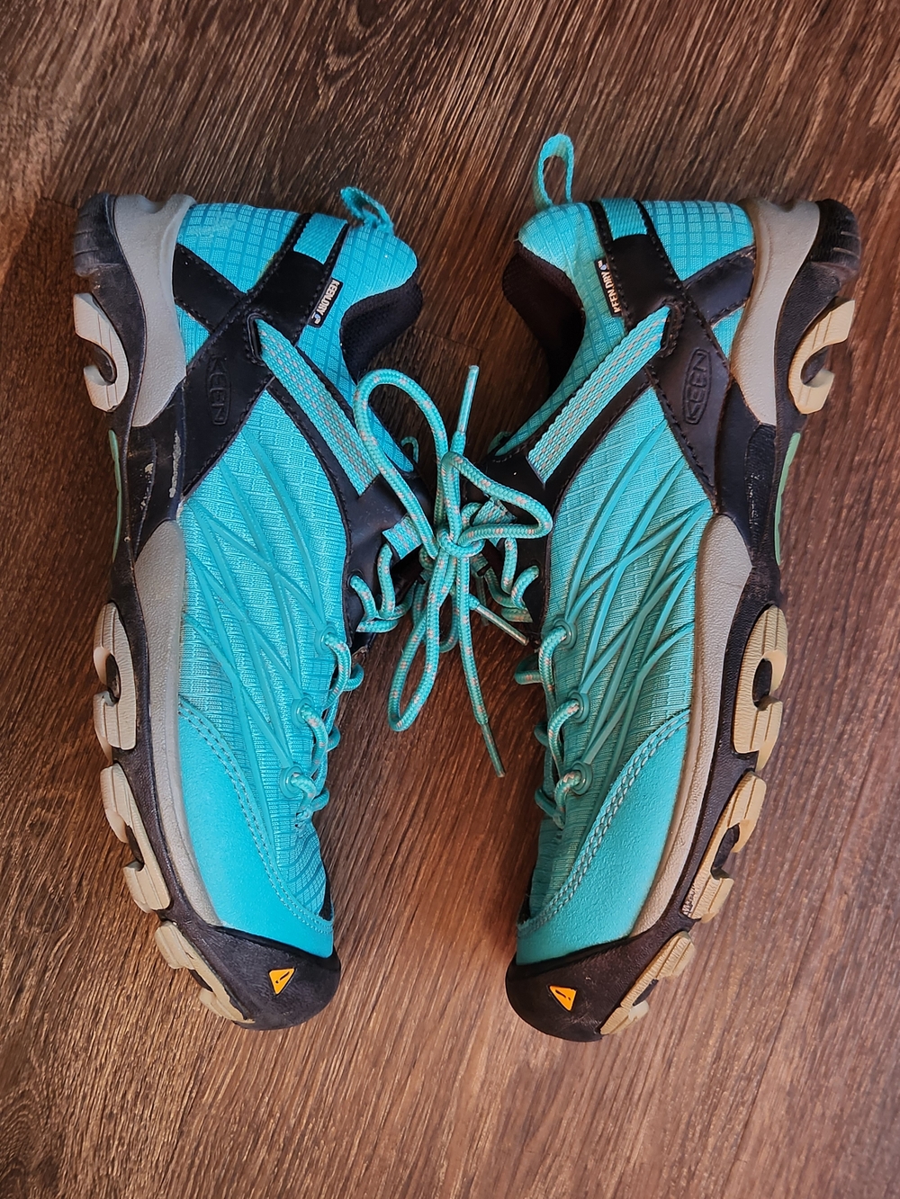 Keen Teal Women's Athletic Trail Sneakers